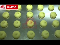 Linha de produção de padaria, pão de hambúrguer, torradas, bolo de taça, bolo de lua, pão dinamarquês