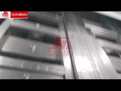 Linha de produção de padaria, pão de hambúrguer, torradas, bolos, bolos de lua, pão dinamarquês,