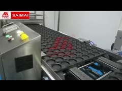 Linha de produção de pão de camada, bolo de molde, bolo de taça, bolo de lua, depositador de bolo, depositador de biscoito,