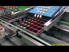 Linha automática de produção de torta, pão de hambúrguer,