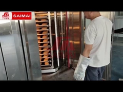 Forno rotativo, cinturão de balanço, forno de túnel de carregador, padaria, depanner, linha de produção de pão de padaria