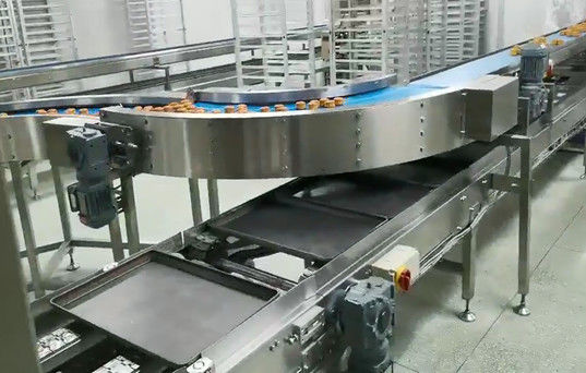 ISO 9000 Semi Automatic Cake Production Line For Egg Yolk Pie