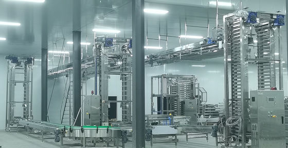 ISO 9000 Semi Automatic Cake Production Line For Egg Yolk Pie