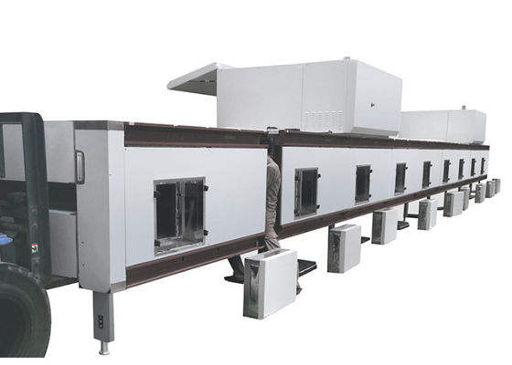 forno de túnel híbrido da padaria da pizza do motor de 1500kg/M ABB