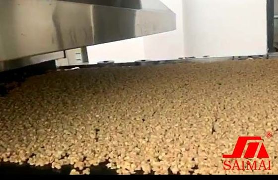CE linha de produção do Granola de 1000 flocos de milho do cereal do Kg/H
