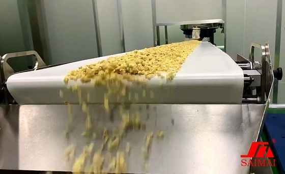 Continuous 1000 Kg/H 220V Potato Chip Granola Production Line