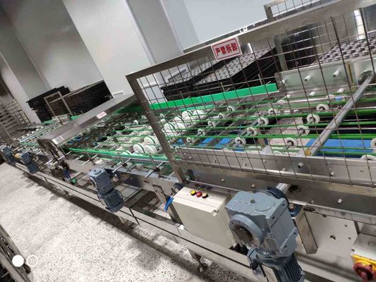 Linha de produção automática do bolo da injeção do creme do motor 220V de ABB