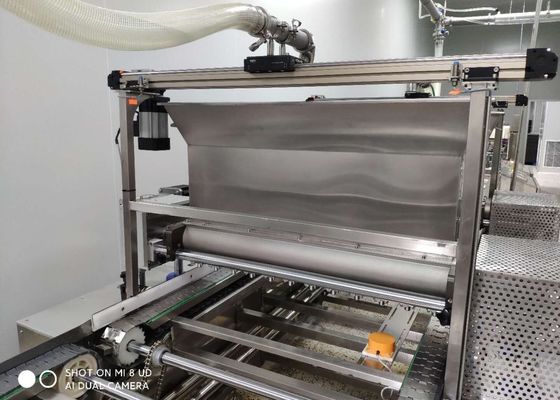 Linha de produção automática do bolo de Flip Over Depanner Nagasaki Cake