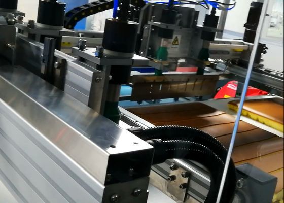 Linha de produção contínua de aço inoxidável do bolo do PLC 304 Castella